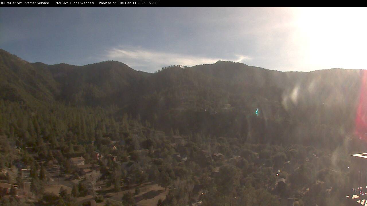 20 Minutes Ago from PMC-Mt. Pinos WebCam